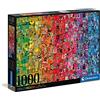 Clementoni Colorboom Collection-Collage Adulti 1000 Pezzi, Puzzle Gradient-Made in Italy, Multicolore, 39595