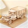 Hallisun Set di 264 puzzle in legno 3D per adulti, puzzle 3D in legno, camion, montaggio fai da te, auto d'epoca, costruzione meccanica, kit fai da te, come regalo di compleanno