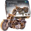 WOODEN.CITY Motorcycles Cruiser V-Twin Edizione Limitata - Kit di modellini in legno 3D per adulti da costruire - 168 pezzi