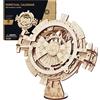 ROWOOD Puzzle 3D in legno, calendario perpetuo, allenamento con ingranaggi, fai da te, modello in legno, da costruire, per adulti, regalo di compleanno/Natale
