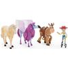 Disney Store Official Set da Gioco con Jessie e Cavalli, Jessie, Bullseye, Pegaso e Palomino Toy Story, maneggio di Cavalli collezionabile