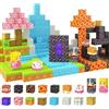 Generisch KiwiKids - Blocchi magnetici da costruzione, 100 pezzi - Zomblock magnetici per bambini, giocattolo Montessori e giochi d'aglio, regalo creativo per ragazzi e ragazze dai 3 ai 4, 5 - 6, 7 - 8, 9 - 10