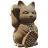 CARTONIC Gatto Maneki Neko Puzzle 3D in Cartone - Modellino da Costruire | 93 Pezzi, 19 × 12 × 10 cm - Kit Scultura Fai da Te da Dipingere, Materiali Riciclati, Ragazzi e Adulti, Idea Regalo