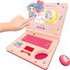 Derwrtup computer portatile per bambini, tablet educativo educativo e | Computer educativo educativo per bambini in età prescolare, per ragazze, bambini, a casa, a scuola