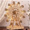 Rolife Puzzle 3D con ruota panoramica per adulti, puzzle in legno, set da costruzione, decorazione da scrivania, regalo per lui, marito, papà, moglie amico (TGN01)
