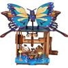 Music Park You Are My Sunshine Music Box Puzzle 3D Legno per Adulti Kit Modellismo Farfalla Regalo Artigianale per NataleCompleanno Decorazione Casa (blue)