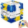 Pipihome Large Labyrinth 3D Maze Cube, Sfida Logica Cubo Puzzles Labirinto, Giocattoli Fidget per Adulti e Adolescenti, Gadget per Riempire la Calza della Befana, Fractal Hexagon Fidget Toy