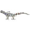 BrightBud Puzzle in metallo 3D per adulti, modello con lucertole meccaniche in metallo 3D, con LED, puzzle per animali Steampunk, modello meccanico mobile, ornamenti e regali, 1000 pezzi
