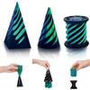 SANSGOUP Cono impossibile (3 pezzi), verde blu