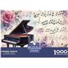 UJSDVNNJJ 1000 Pezzi Musical Note Puzzle Giochi Musical Note Impegnativo E Difficile Decorazione Famiglia Regalo Giocattolo Perfetto Per Appassionati Di Puzzle Per Adulti 14+ 38x26cm/1000pcs