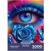 JCOUSDAEO Blue Flowers Puzzle 1000 Pezzi Per Adulti Regalo Per Amore E Amico Gorgeous Flowers Puzzle Per Gioco Familiare Puzzle Classico Per Adulti E Bambini Dai 14 Anni70x50cm/1000pcs