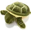Bemonew Cuscino in peluche morbido tartaruga verde farcito con tartaruga per la casa 19, 69 pollici