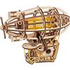 UGEARS Aeronave Steampunk - Puzzle 3d in legno di Ugears per adulti - Modello meccanico in legno con parti mobili per adulti da costruire - Kit di costruzione di puzzle rompicapo