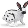 Papo - Statuina Coniglio Farfalla Realistica - 3 Anni + - Collezione Vita in Fattoria - Gioco Educativo Piccoli Animali della Fattoria - Idea Regalo Giocattolo Bambina Bambino