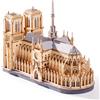 ROWOOD Puzzle 3D in Legno Notre Dame de Paris, Kit di Architettura Fai da Te, 330 Pezzi, 12.6 x 25.7 cm, Per Adulti e Ragazzi, Decorazione Creativa per la Casa per
