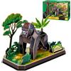 Party town Puzzle 3d Gorilla- Puzzle 3d Bambini E Puzzles 3d Adulti | Modellini Da Costruire 42 Pezzi | Giochi Per Bambini +5 Anni | Modellismo Da Costruire Adulti