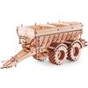 EWA Eco-Wood-Art - Trailer per KIROVETS K-7M - Puzzle meccanico tridimensionale - Puzzle per adulti e adolescenti - Collezione senza colla - 206 dettagli.