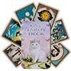 Generic 78 Carte Tarocchi Gatto con Gatto Tema Tarocchi Scatola Metallo | Scatola Latta Robusta Illustrazioni Gatti Basato Principianti Amanti Gatti