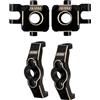 INJORA Ottone Ruote Girevoli C-Hub e Sterzo Kit Blocchi Knuckle per TRX4M