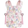 GAGAKU Porta bambole in 100% cotone con spalline regolabili | Accessori per bambole per bambini, lavabile in lavatrice, rosa