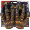 Jurassic World Mattel Jurassic World Rebirth Spinosaurus Battle Claws, Dinosauro in plastica morbida per giochi di ruolo, 27 cm di lunghezza, cinturino elastico