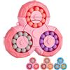 SUOXU Magic Bean - Cubo rotante a forma di cubo, giocattolo per puzzle creativo, giocattolo educativo di decompressione portatile, giocattolo magico a forma