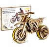 Wooden.City Kit Modello In Legno Per Costruire - Motocross - Meccanico - Compleanno Per Adolescenti E Adulti - Puzzle 3D Giocattolo Fai Da Te - Taglio Laser