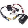 VRX Combo Rocket Motore 3650 2300KV + Esc 60A Brushless Rocket Waterproof (Diametro Albero da 3.17mm)