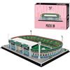 Pro-Lion Pro Lion Stadio Renzo Barbera 3D Puzzle, 92 Pezzi, Modello del Palermo Stadio di Calcio, 30x30x9,8cm, Regalo per Tifosi di Calcio da 8 Anni