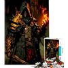 WGLINGX Puzzle per adulti da 1000 pezzi Darkest Dungeon Paladin Gioco per famiglie Gioco impegnativo Giocattolo Ottimo regalo per giochi Difficile (Dimensioni 38x26cm)