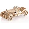 RoWood Puzzle 3D in Legno Modello di Auto da Corsa - Modellismo da Costruire Adulti - Fai da Te Modellini Auto da Costruire per Adulti - Regali di Compleanno e Natale