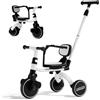 Bonnlo Triciclo Evolutivo 5 in 1 per Bambini 1-5 Anni, Triciclo Passeggino con Pedali, Maniglione e Ruote Rimovibili e Regolabili, Bici senza Pedali, Balance Bike