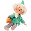 Götz 0070003 Sandmann verde con carillon bambola 37 cm | bambola corpo morbido, per bambini dai 3 anni, originale da film e TV, melodia premendo la pancia
