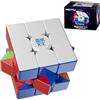Moyu WRM V10 Speed Cube, 88 magneti magnetici Magic Cube 3 x 3, moyu v10 puzzle Cube Suitable for Competition Training and Birthday Gifts (Ball - Core UV Version)