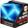 Shashibo Cubo Cambiaforma - Cubo Antistress, Pluripremiato e Brevettato, con 36 Magneti in Terre Rare - Oltre 100 Forme Diverse (Blue Planet)