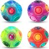 Vdealen Speed Cube - Set di 2 cubi magici, 3 x 3 x 4 x 4 piramidali skewb senza adesivi, confezione da 29 pezzi