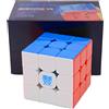 Bukefuno MoYu WeiLong WRM V9 - Cubo magico MagLev Ball Core Cube UV 3 x 3 versione magnetica Speed Stickerless Magic Puzzle 3 x 3 x 3 (rivestito)