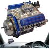 Generico Motore V8 - Motore In Miniatura | Collezione Realistica Motore V8 Decorazioni da Esposizione per Soggiorno Casa