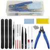 WMYCONGCONG 24 PCS Gundam Model Kit Modeler Set di strumenti di base per la costruzione di modelli di fissaggio e riparazione