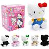 Joy Toy - Hello Kitty mini peluche in scatola di sovrapposizione 11,5 x 9,5 x 14 cm - 1 scatola cieca (motivo dopo ogni caso, design non può essere selezionato!) - (disponibili 5 disegni + 1 super