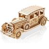 Comfoyar Puzzle 3D Auto D'epoca, DIY Costruzioni Legno, Modellismo Costruire Adulti, Kit Fai Da Te Creativo Modellini, Decorazioni Casa e Regali Compleanno Natale San Valentino per Donna Uomo