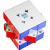 Bucaxit Cubo di Velocità, Moyu Weilong WRM V11 3x3 Magnetica Speed Cube Professionale 3D Velocità Puzzle Giocattoli Educativi for Amante dei Cubi (8M Ball Core version)