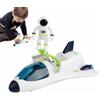 Generico Space Shuttle Toys ABS Space Shuttle Rocket Toy For Children | Spaceship Toy with Lights, Sounds & Battery Safe Odor Free Astronaut Vehicle With Creative Design For Boys Learning