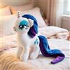 HBSFBH Arcobaleno Peluche, Reinbow Unicorno Peluche Cavallo Giocattolo, Regali di Compleanno per Ragazzo Ragazza