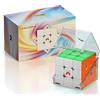 Bukefuno QY Toys Tornado V3 M 3x3 New Standard Magnetic Speed Magic Cube 3x3 Tornado Cubi magnetici senza adesivi (standard)