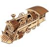Eliano Puzzle in legno 3D Locomotiva, modello meccanico fai da te in legno, kit nostalgico con ingranaggi, giocattolo educativo e regalo per gli appassionati di modellismo, 227 pezzi