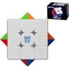 Moyu WRM V10 Speed Cube, 3 x 3 Magnetic Magic Cube, moyu v10 Puzzle Cube Suitable for Competition Training and Birthday Gifts (versione UV)