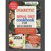 John J Woods Diabetic Renal Diet Cookbook for Beginners 2024 (Tascabile)