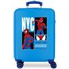 Disney Joumma - Valigia da cabina Marvel Spider-Man Urban Hero, 38 x 55 x 20 cm, rigida in ABS, chiusura a combinazione laterale, 34 l, 2,6 kg, 4 ruote doppie, bagaglio a mano