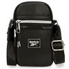Reebok Borsa a tracolla piccola Tina nera 11x17,5x2,5 cm Pelle sintetica